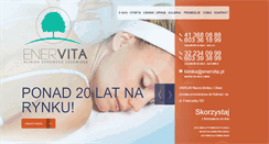 Desktop Screenshot of enervita.pl